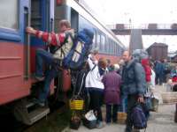 Besteigen des Transsib - das erste Mal!